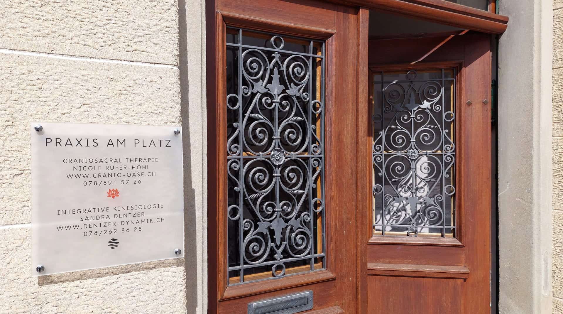 Praxis am Platz für Integrative Kinesiologie in Schaffhausen